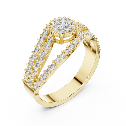 Load image 1 in gallery view. round-14k yellow gold|round-18k yellow gold