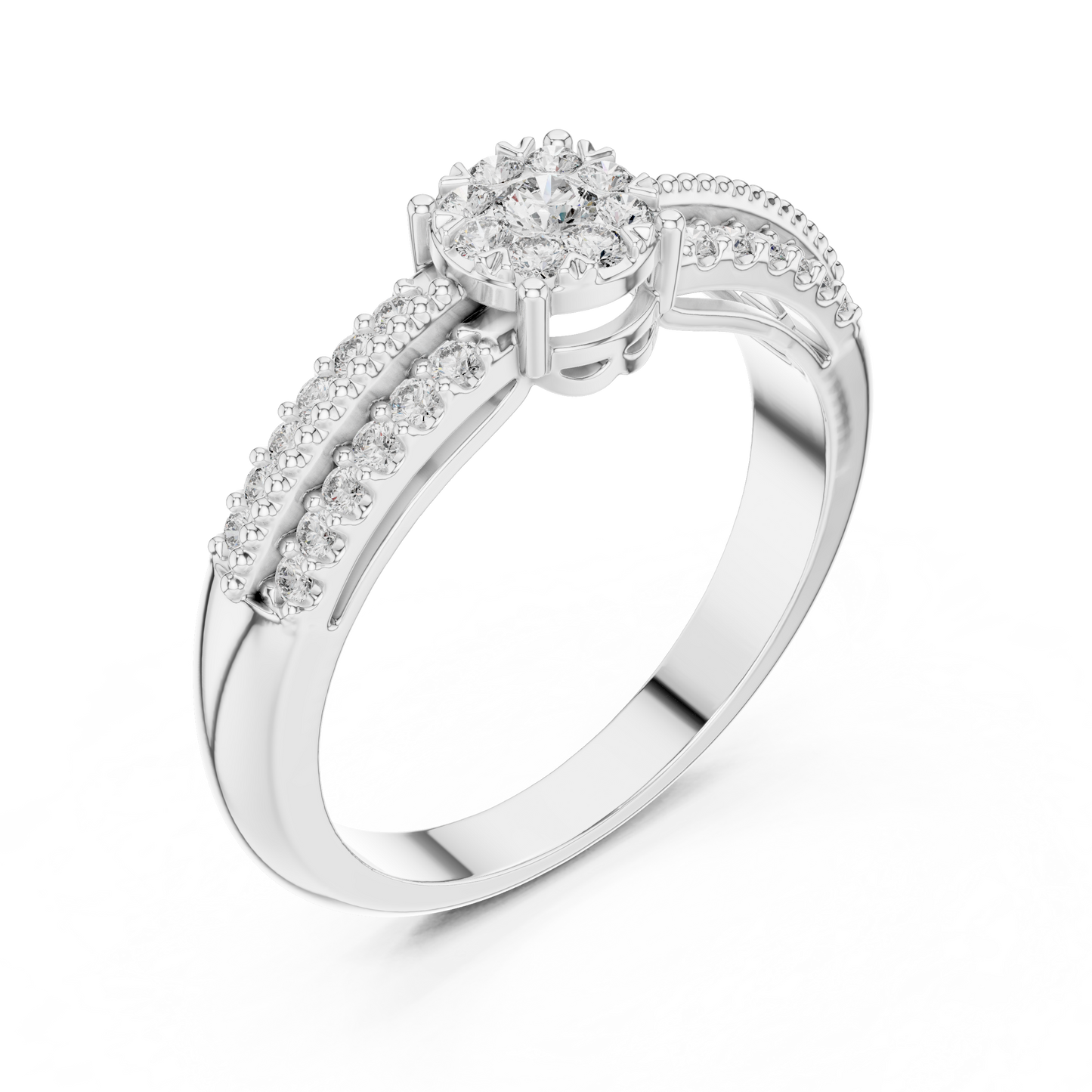 round-14k white gold|round-18k white gold|round-platinum