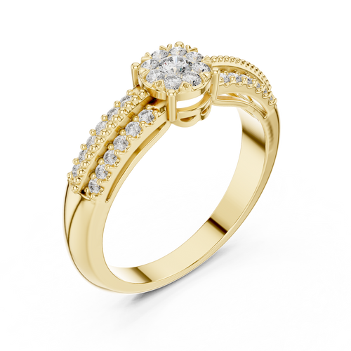 Load image 1 in gallery view. round-14k yellow gold|round-18k yellow gold