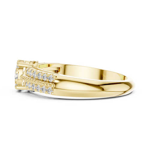 Load image 1 in gallery view. round-14k yellow gold|round-18k yellow gold
