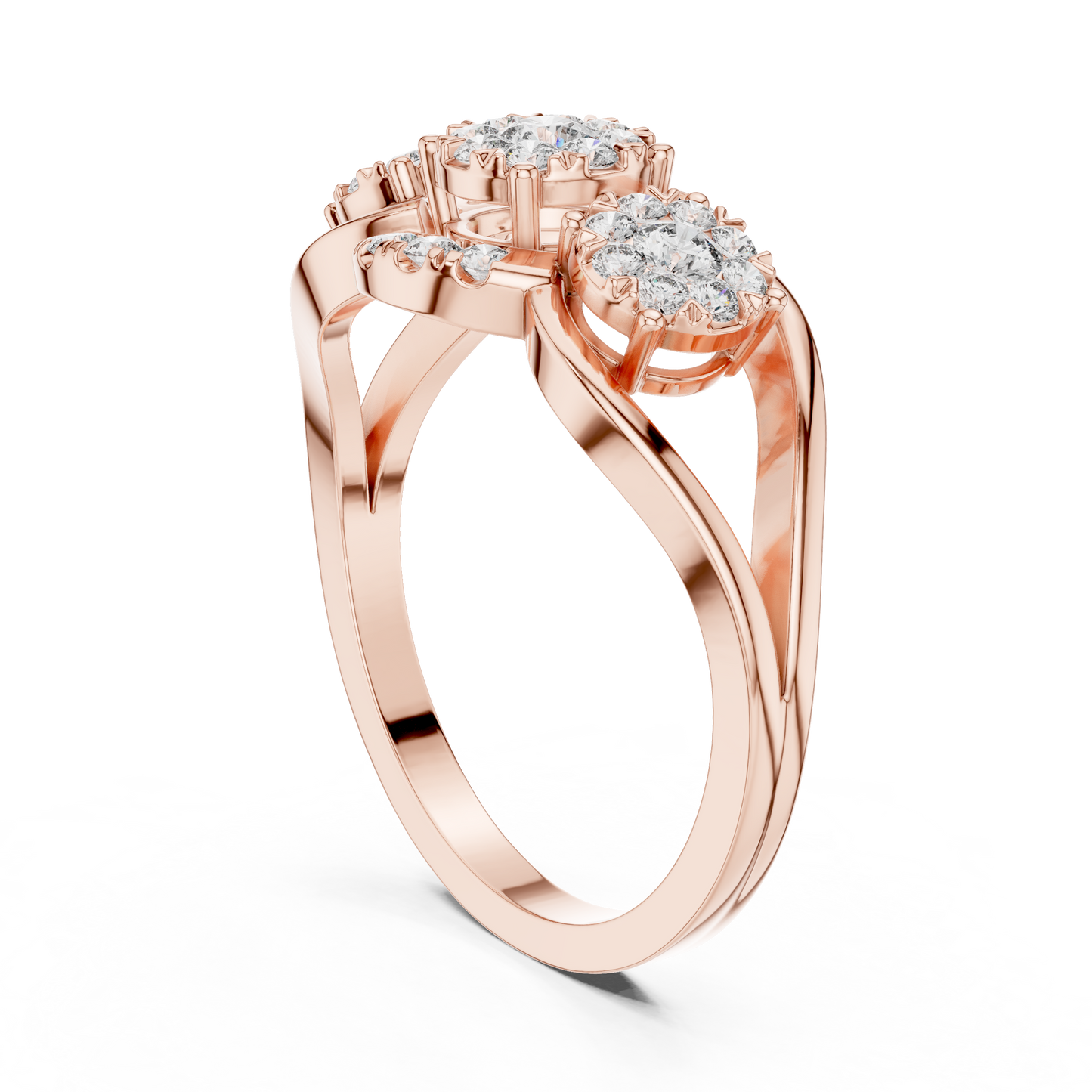 round-14k rose gold|round-18k rose gold
