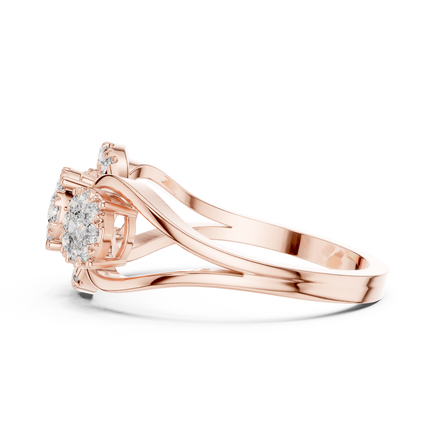 round-14k rose gold|round-18k rose gold