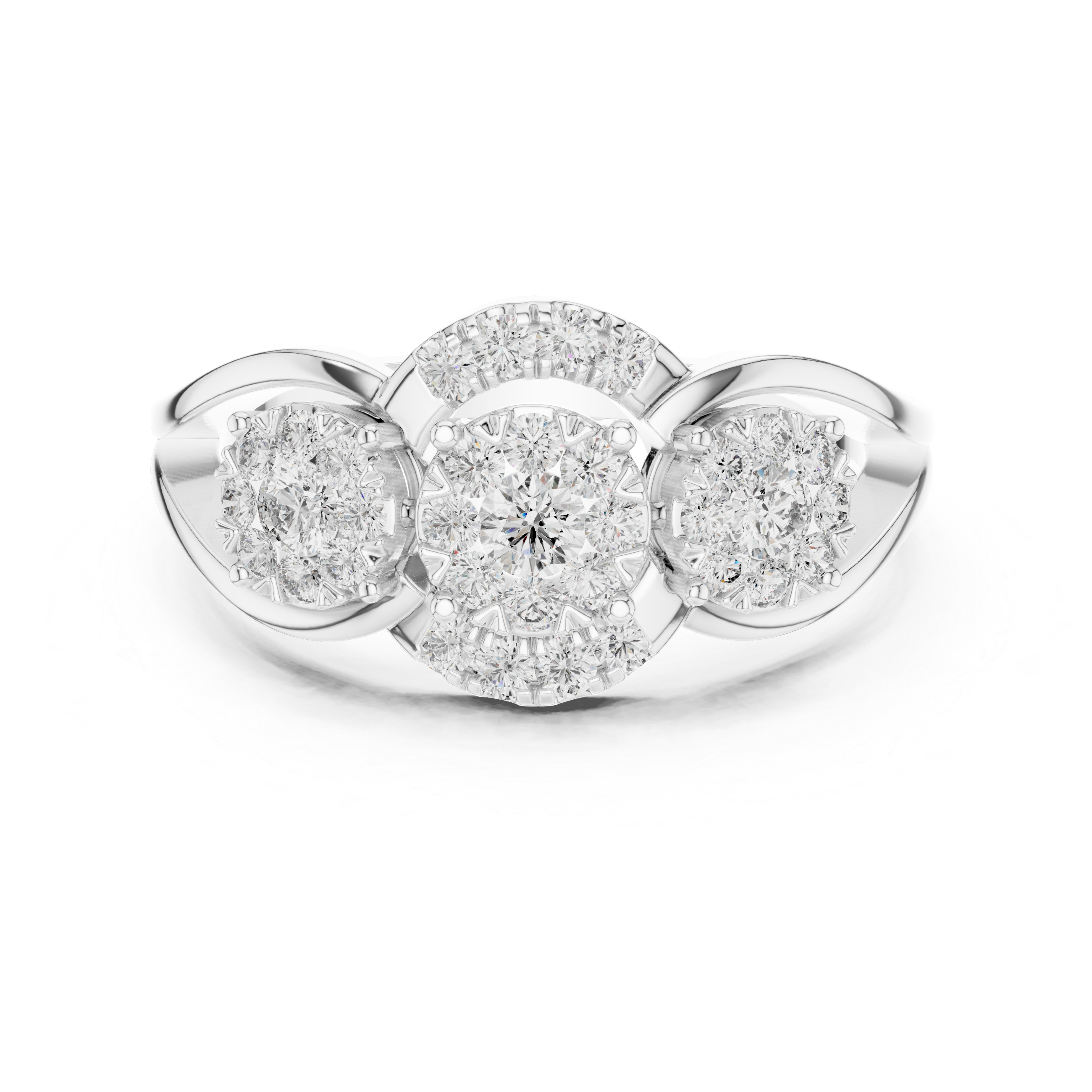 round-14k white gold|round-18k white gold|round-platinum
