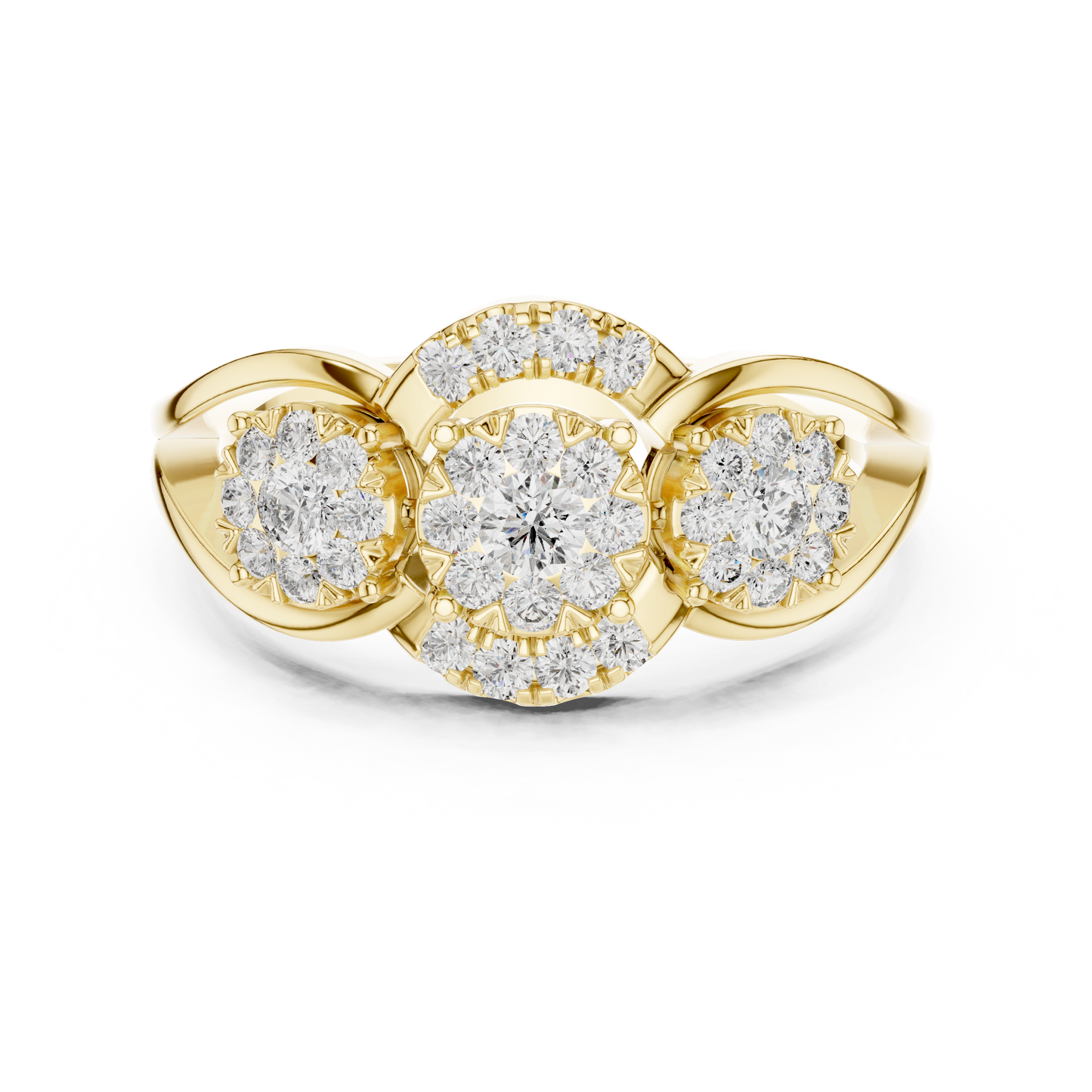 round-14k yellow gold|round-18k yellow gold