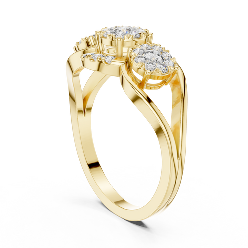 Load image 1 in gallery view. round-14k yellow gold|round-18k yellow gold
