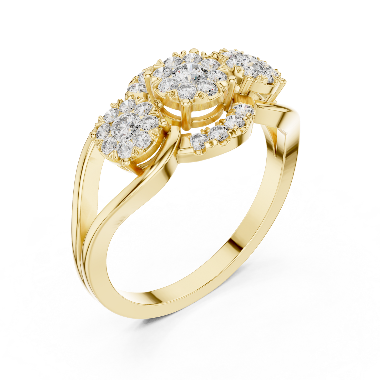 round-14k yellow gold|round-18k yellow gold