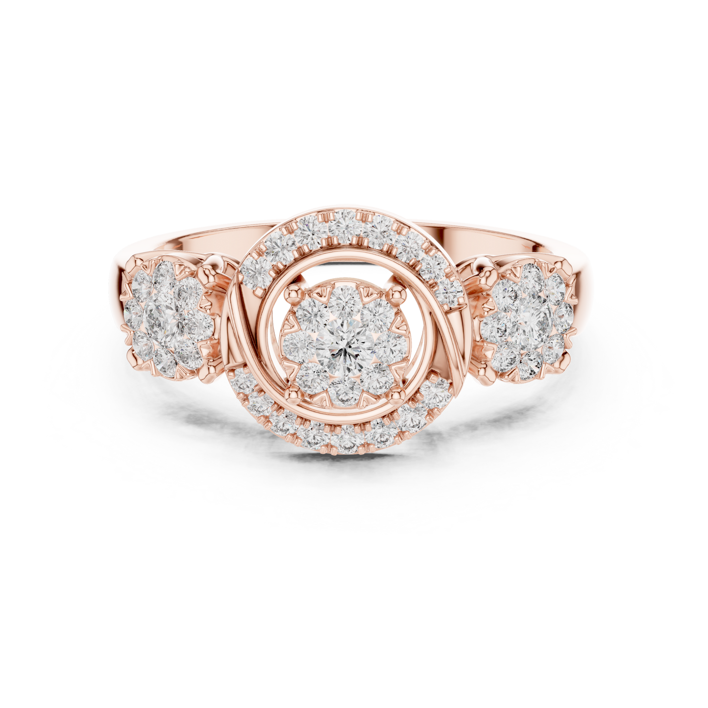 round-14k rose gold|round-18k rose gold