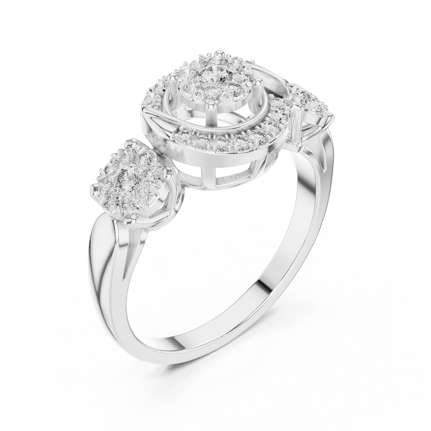round-14k white gold|round-18k white gold|round-platinum