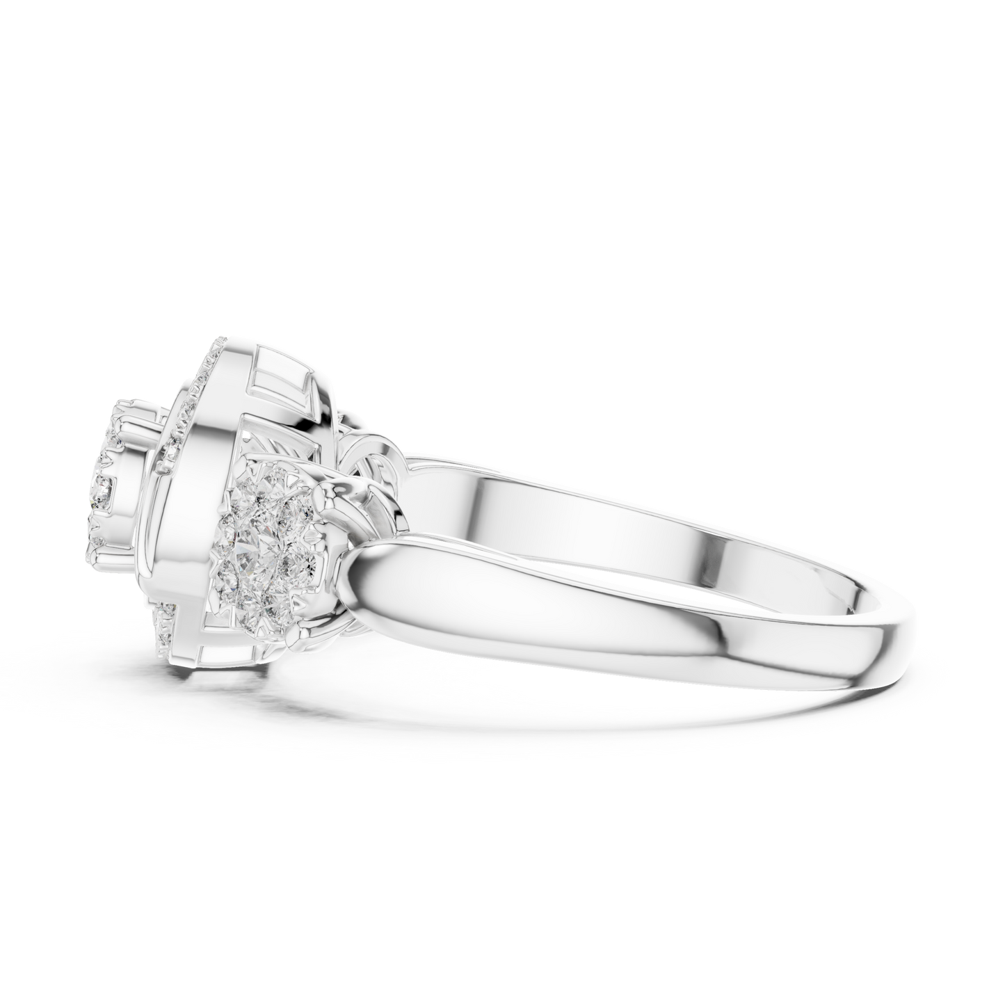 round-14k white gold|round-18k white gold|round-platinum
