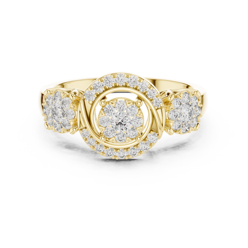 Load image 1 in gallery view. round-14k yellow gold|round-18k yellow gold