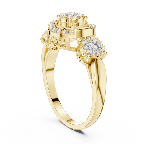 Load image 1 in gallery view. round-14k yellow gold|round-18k yellow gold