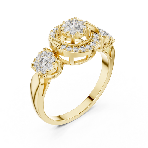 Load image 1 in gallery view. round-14k yellow gold|round-18k yellow gold