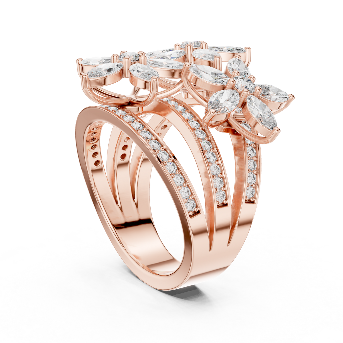 marquise-14k rose gold|marquise-18k rose gold