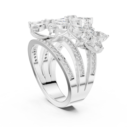 Load image 1 in gallery view. marquise-14k white gold|marquise-18k white gold|marquise-platinum