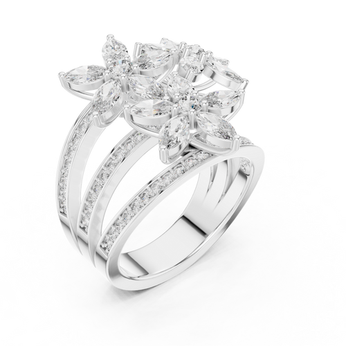 Load image 1 in gallery view. marquise-14k white gold|marquise-18k white gold|marquise-platinum