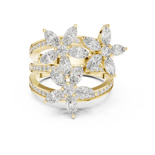 Load image 1 in gallery view. marquise-14k yellow gold|marquise-18k yellow gold
