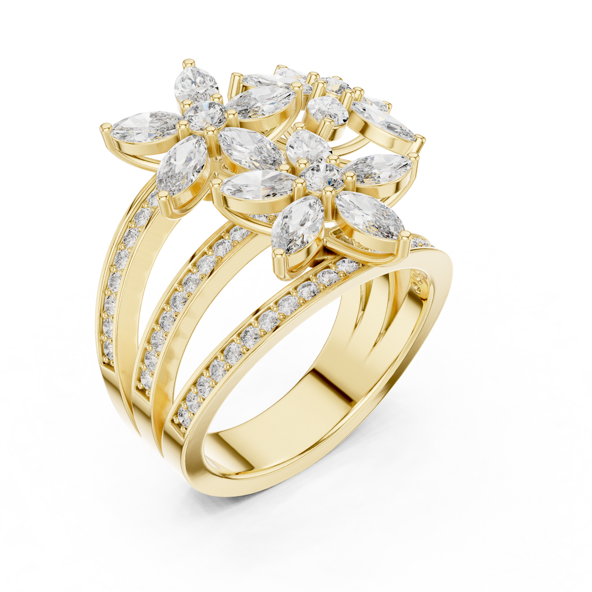 marquise-14k yellow gold|marquise-18k yellow gold