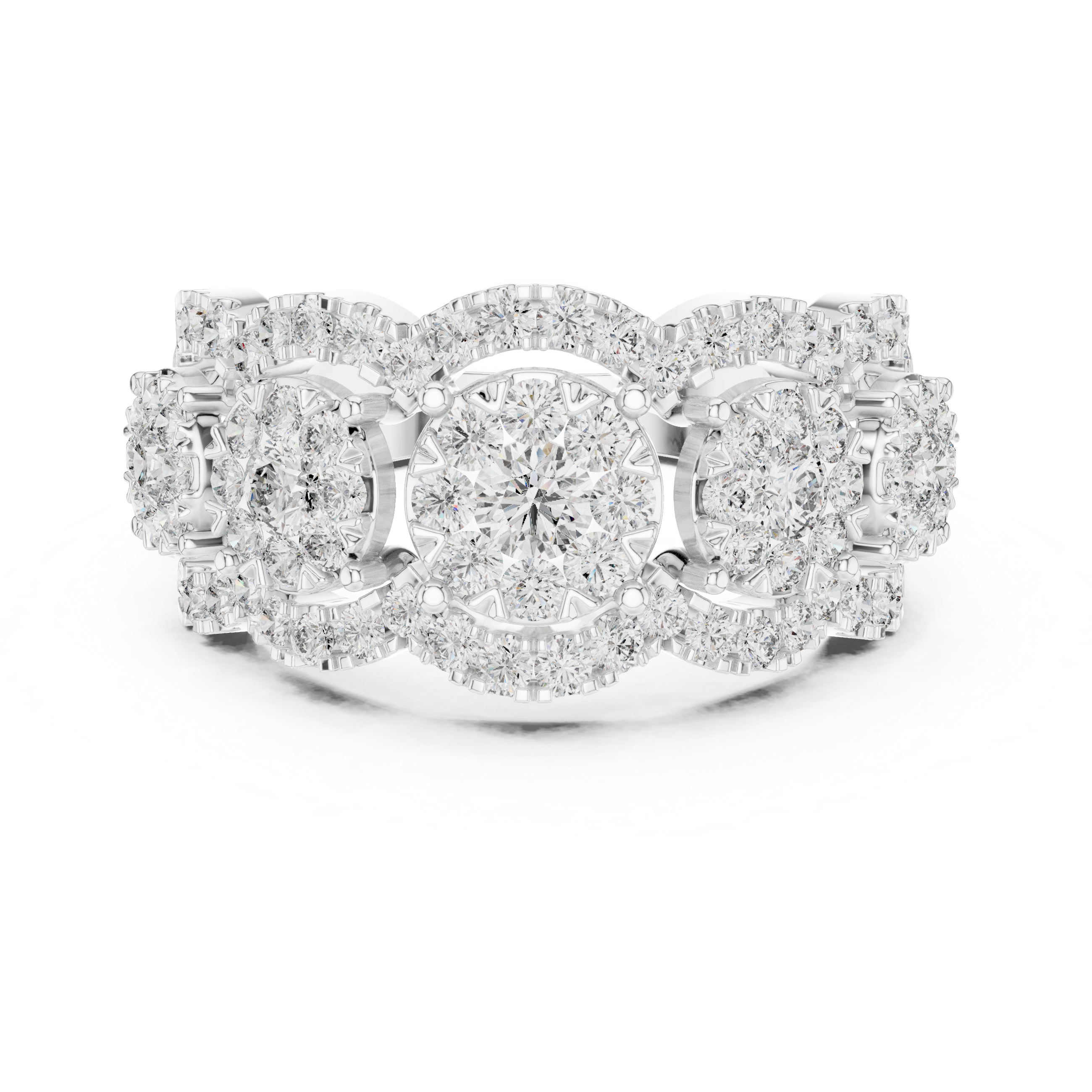 round-14k white gold|round-18k white gold|round-platinum
