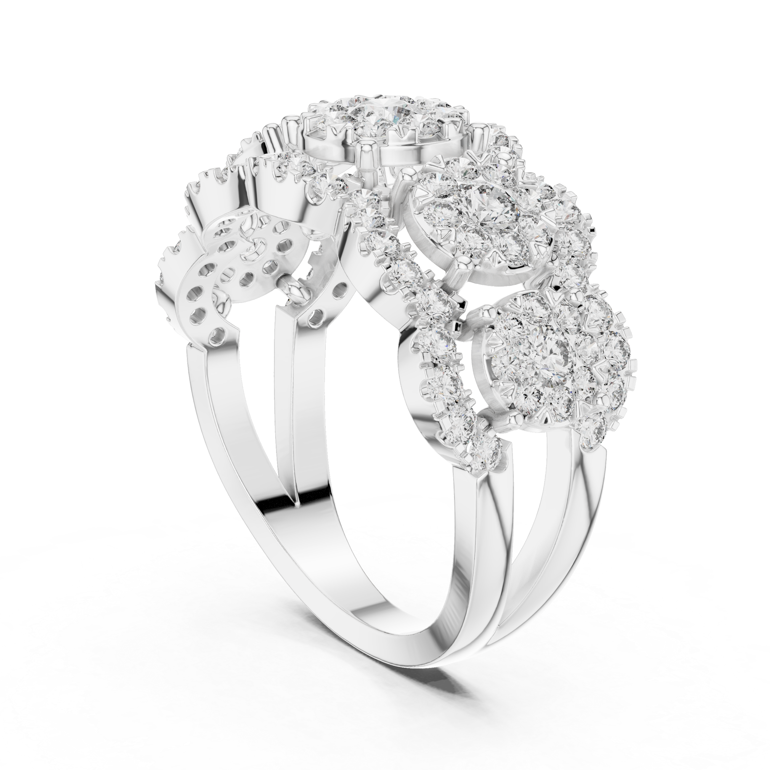 round-14k white gold|round-18k white gold|round-platinum
