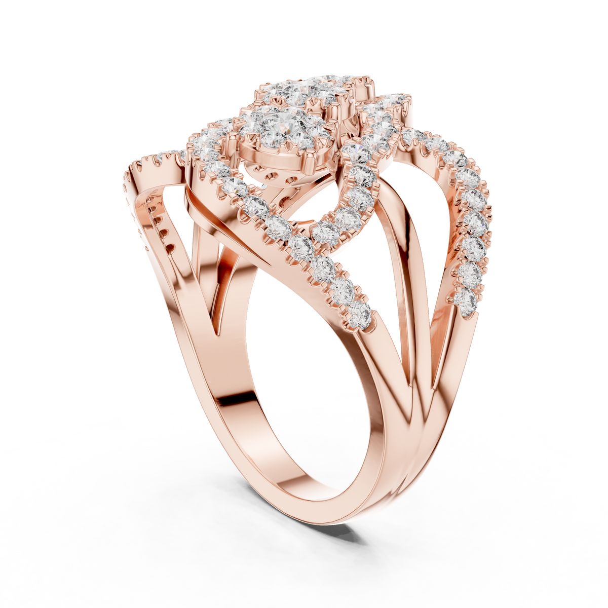round-14k rose gold|round-18k rose gold