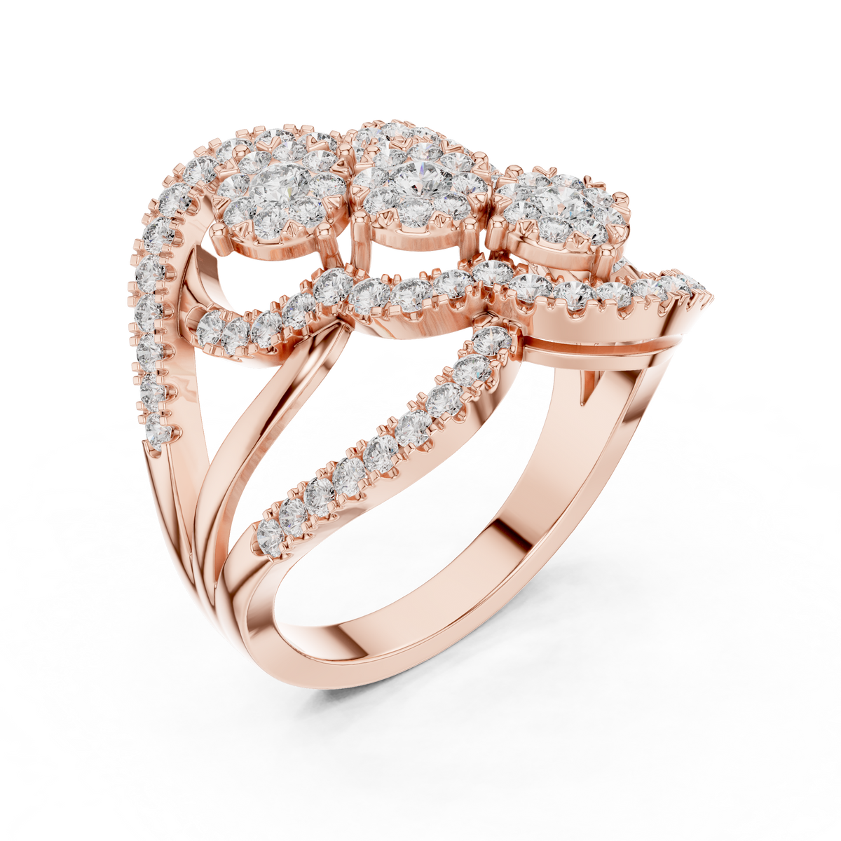 round-14k rose gold|round-18k rose gold