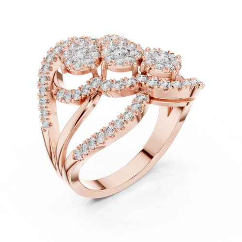 Load image 1 in gallery view. round-14k rose gold|round-18k rose gold