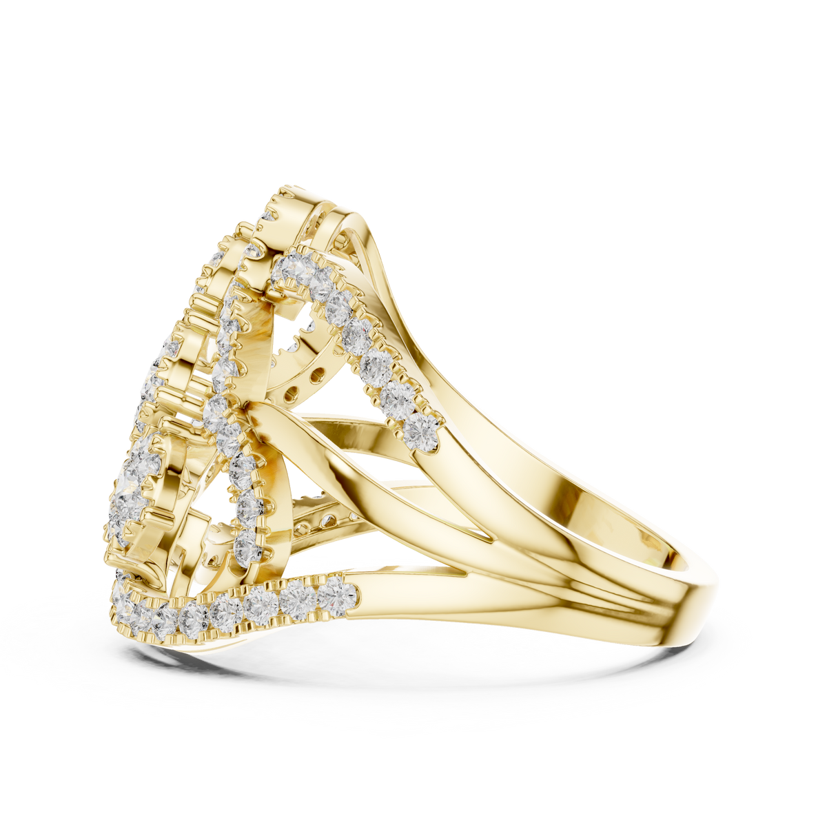 round-14k yellow gold|round-18k yellow gold