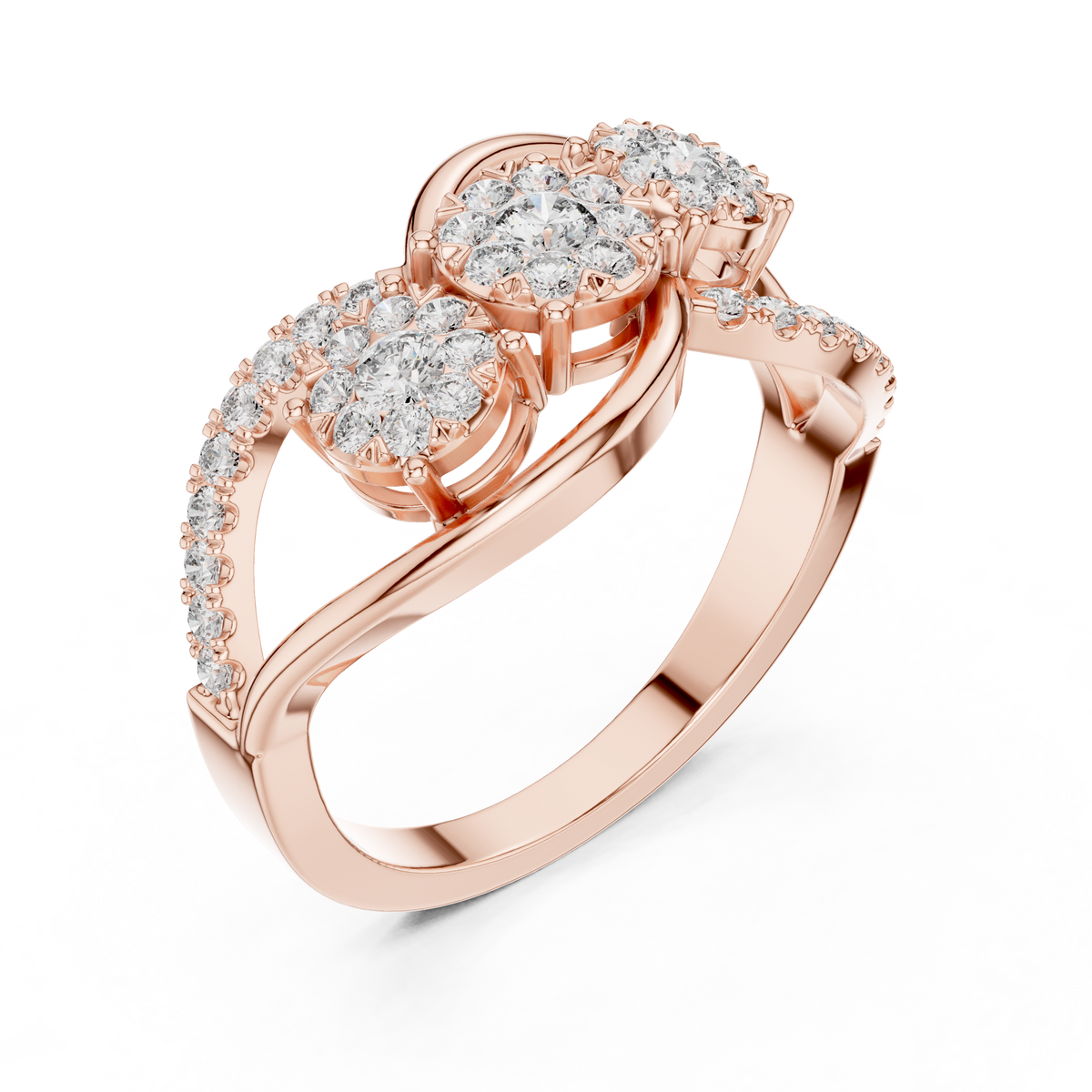round-14k rose gold|round-18k rose gold