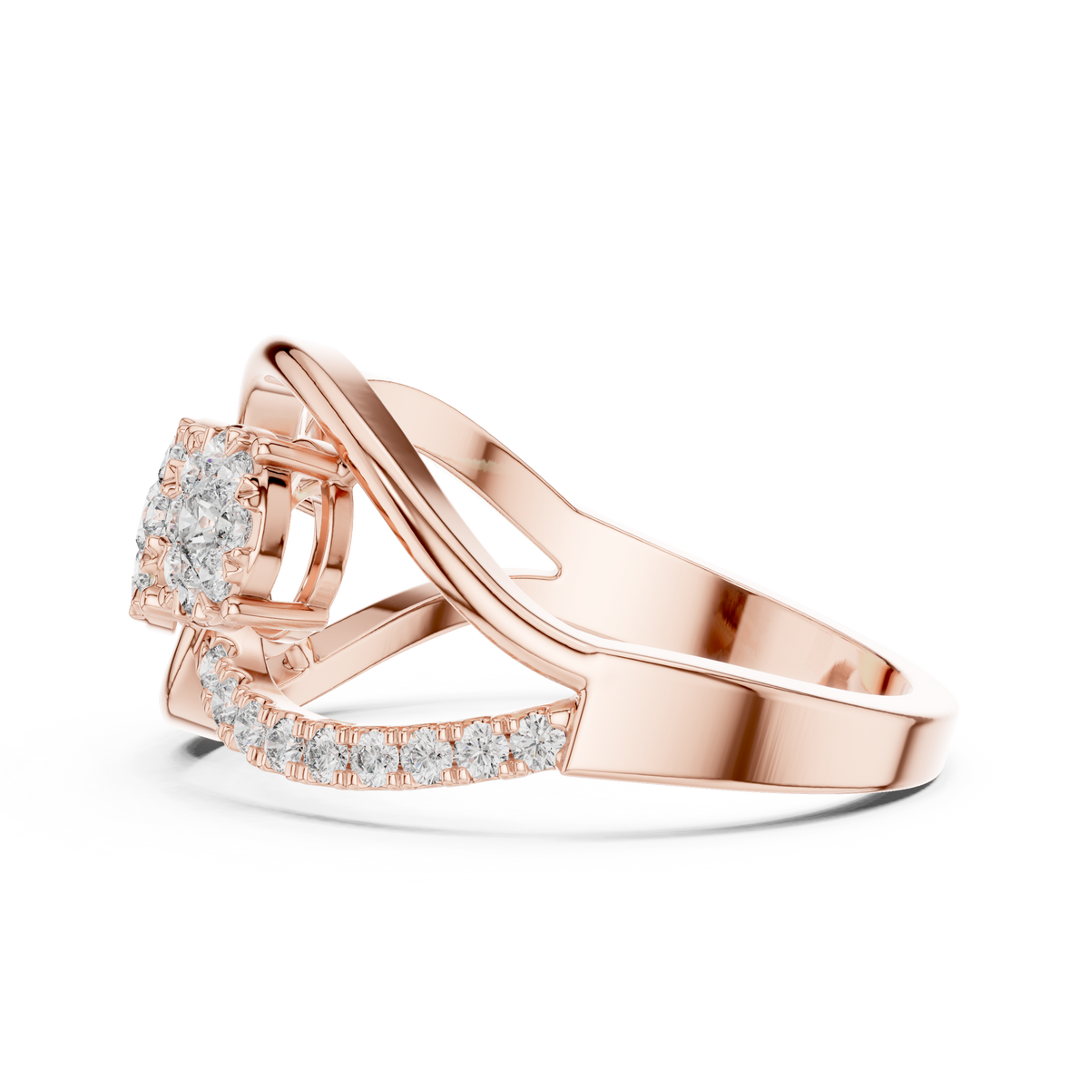 round-14k rose gold|round-18k rose gold