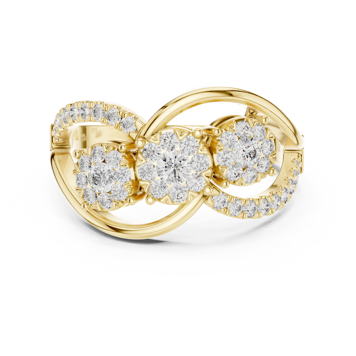 round-14k yellow gold|round-18k yellow gold