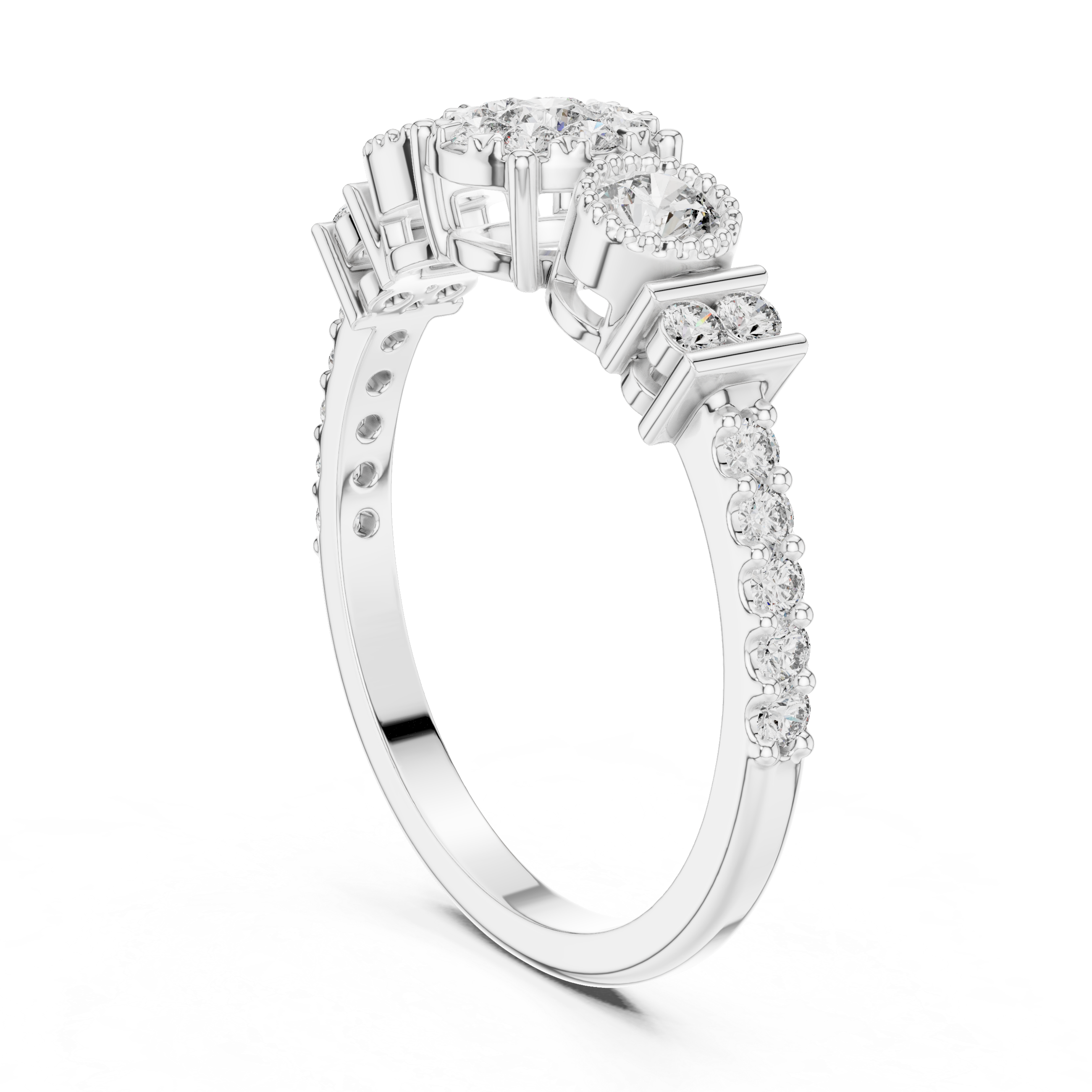 round-14k white gold|round-18k white gold|round-platinum