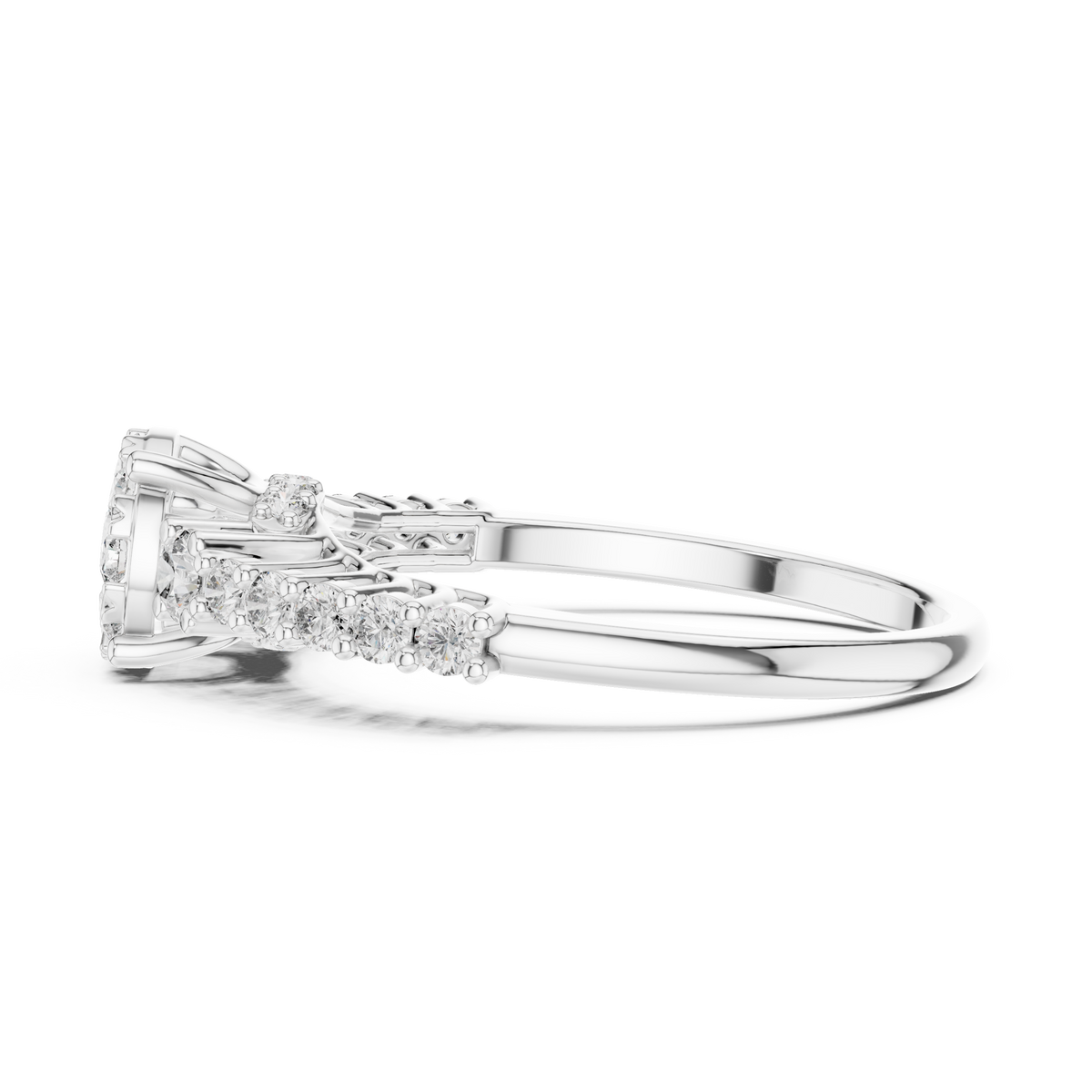 round-14k white gold|round-18k white gold|round-platinum