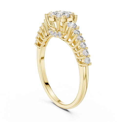 Load image 1 in gallery view. round-14k yellow gold|round-18k yellow gold