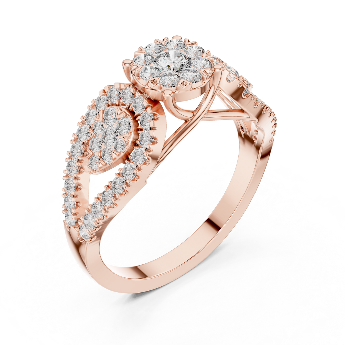 round-14k rose gold|round-18k rose gold