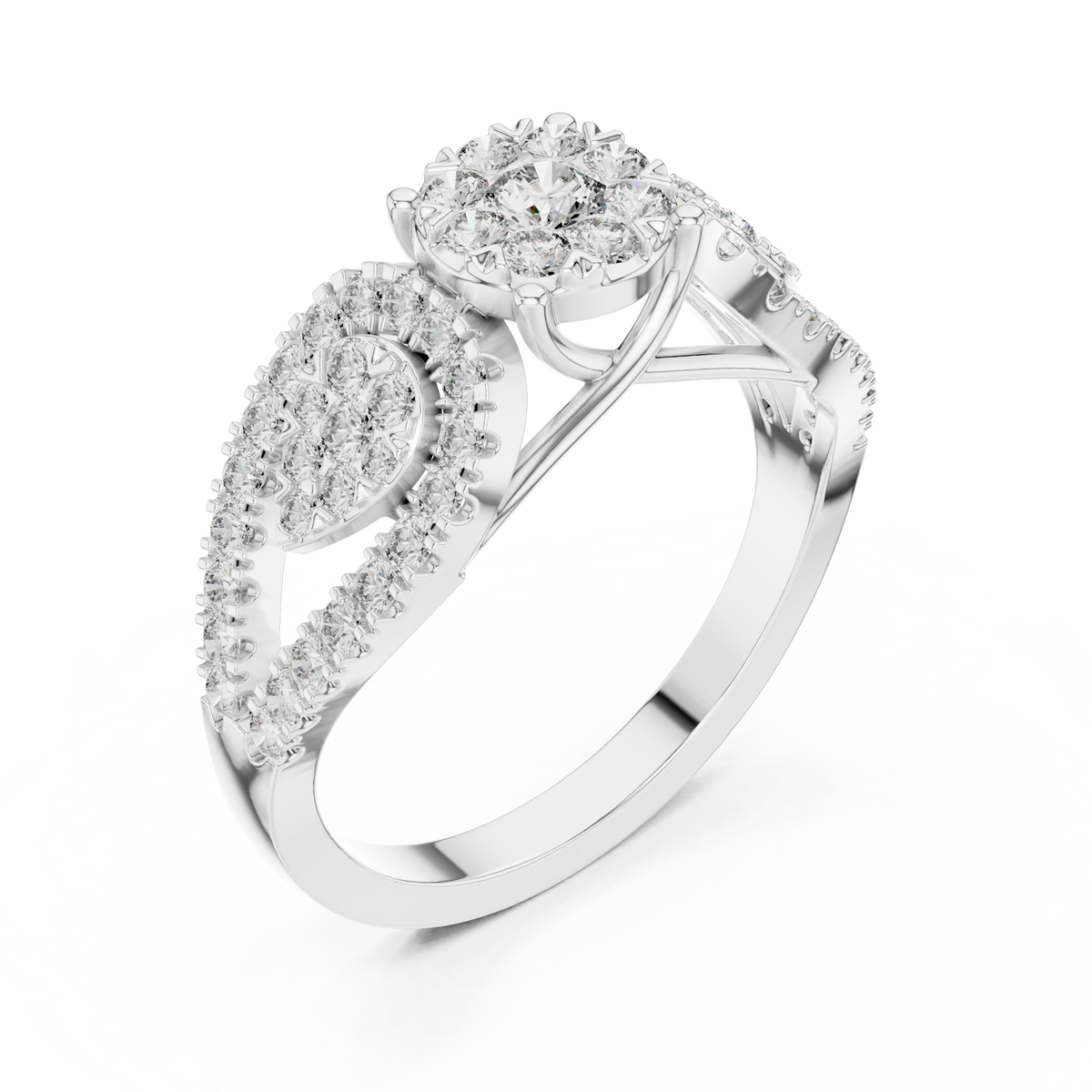 round-14k white gold|round-18k white gold|round-platinum