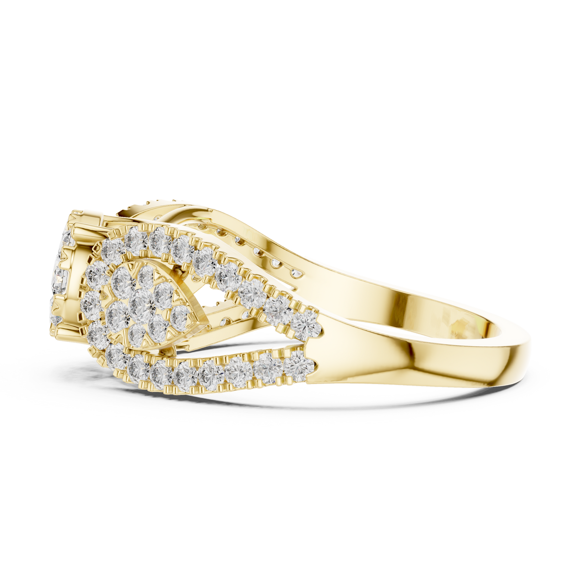 round-14k yellow gold|round-18k yellow gold
