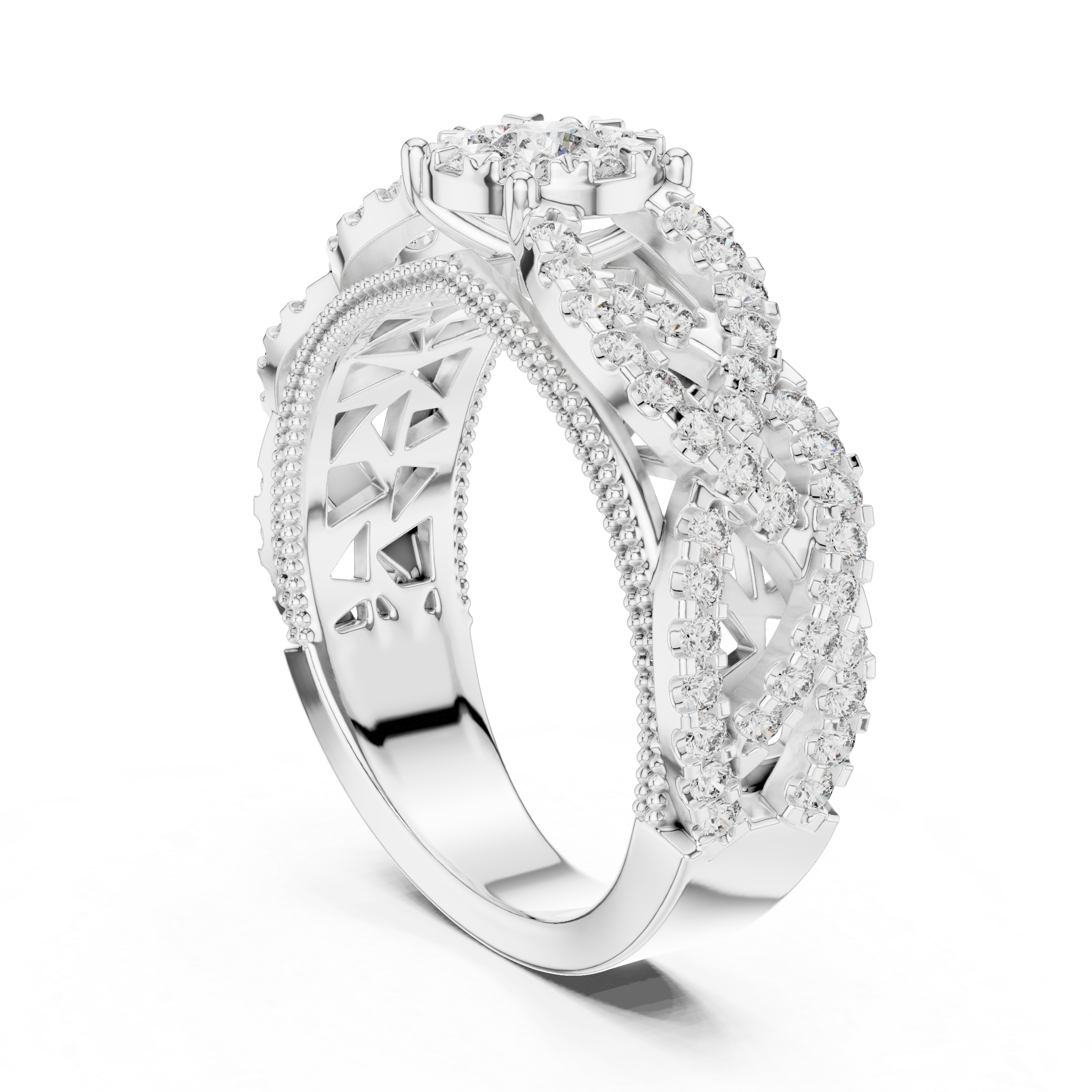 round-14k white gold|round-18k white gold|round-platinum