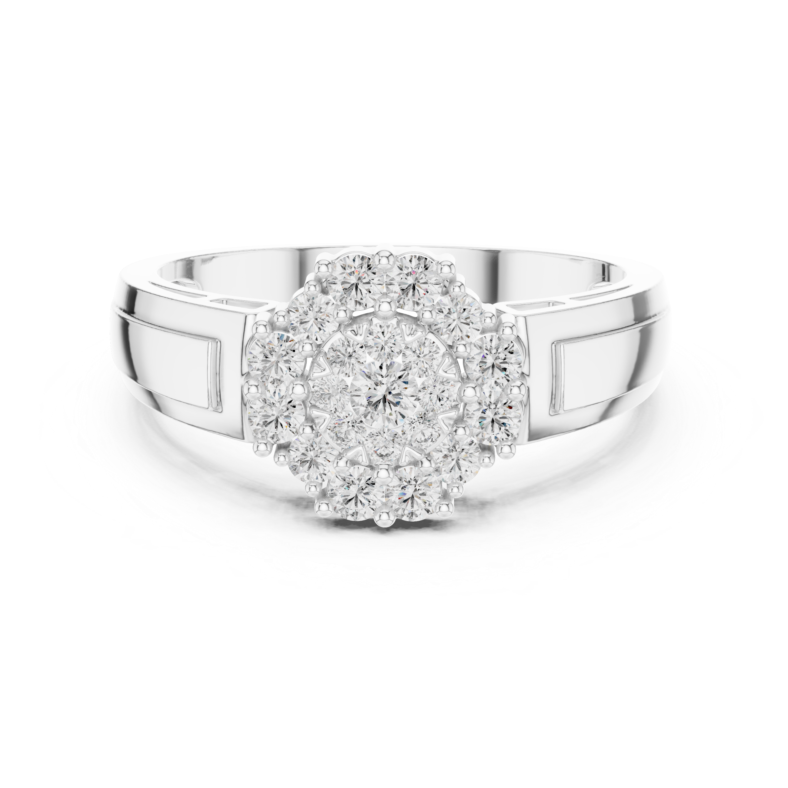 round-14k white gold|round-18k white gold|round-platinum