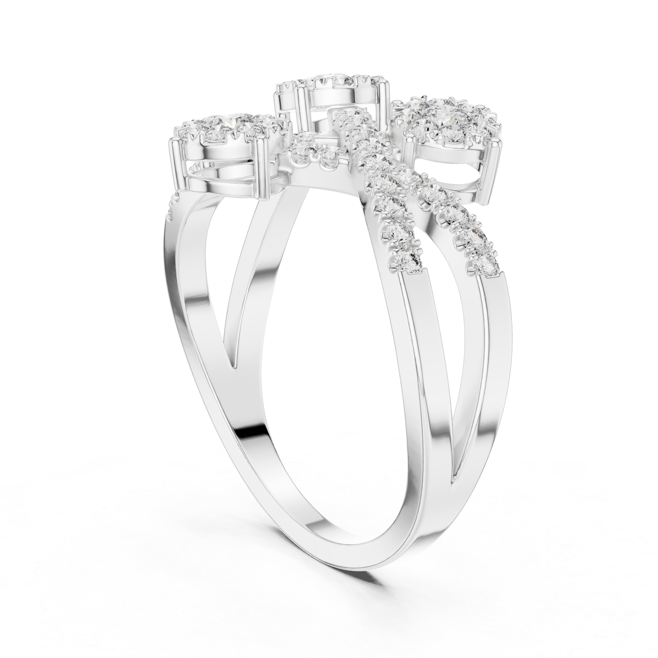 round-14k white gold|round-18k white gold|round-platinum