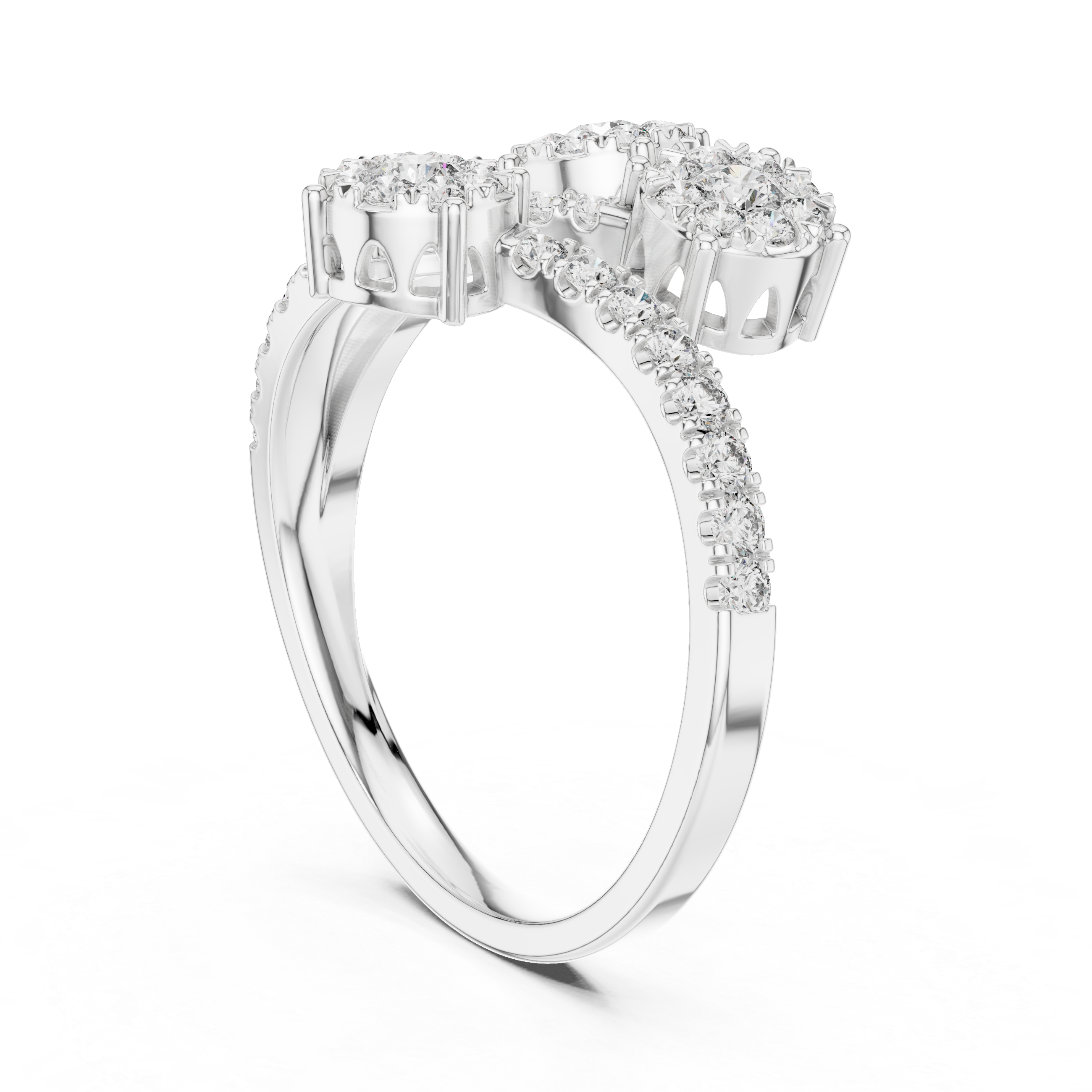 round-14k white gold|round-18k white gold|round-platinum
