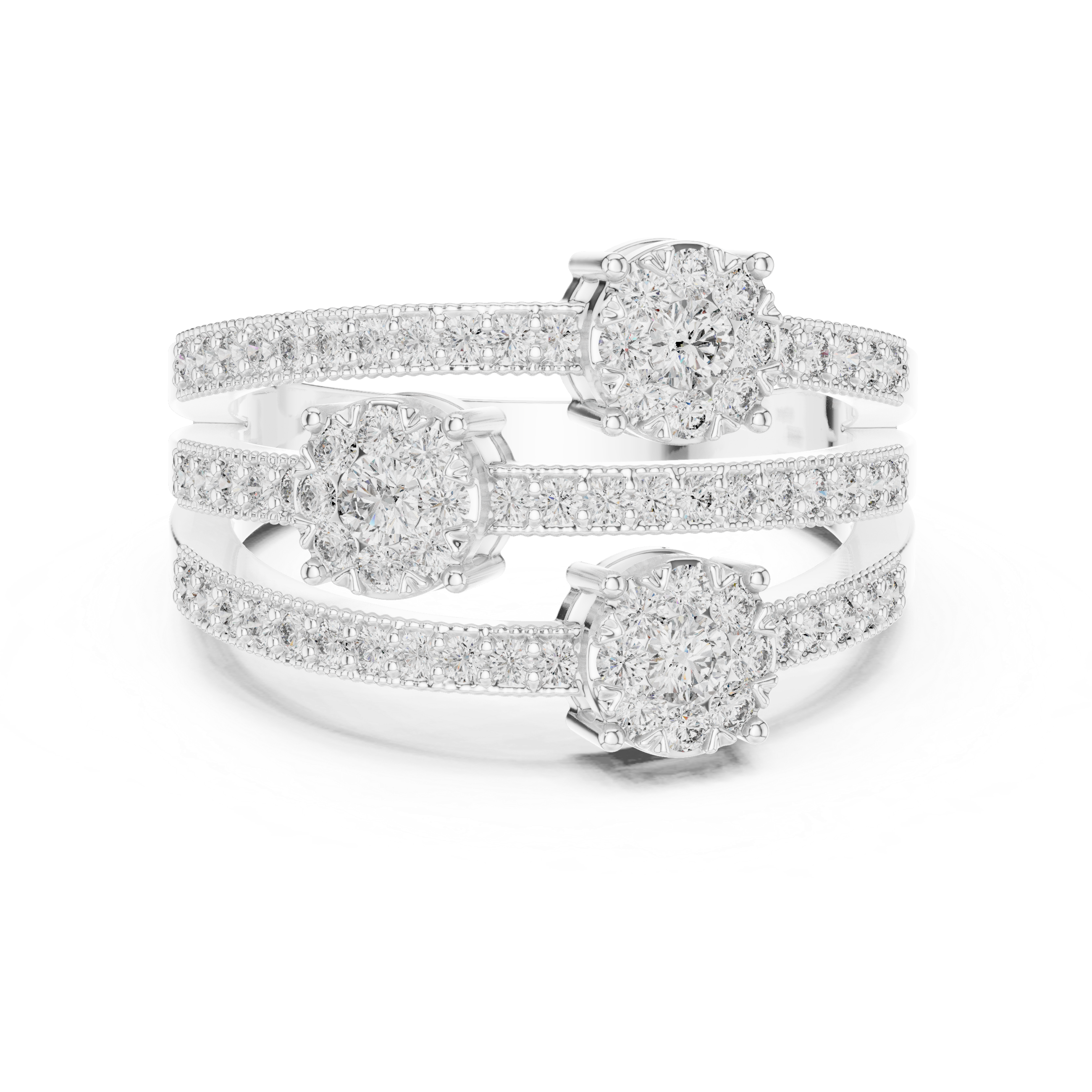 round-14k white gold|round-18k white gold|round-platinum