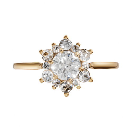 Load image 1 in gallery view. round-14k yellow gold|round-18k yellow gold