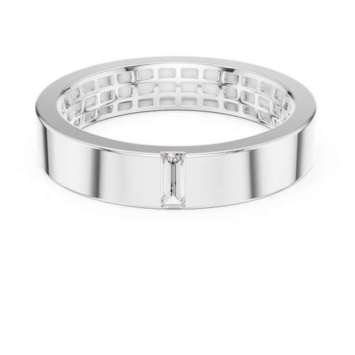 Load image 1 in gallery view. oval-14k white gold|oval-18k white gold|oval-platinum