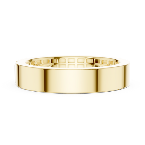 Load image 1 in gallery view. oval-14k yellow gold|oval-18k yellow gold