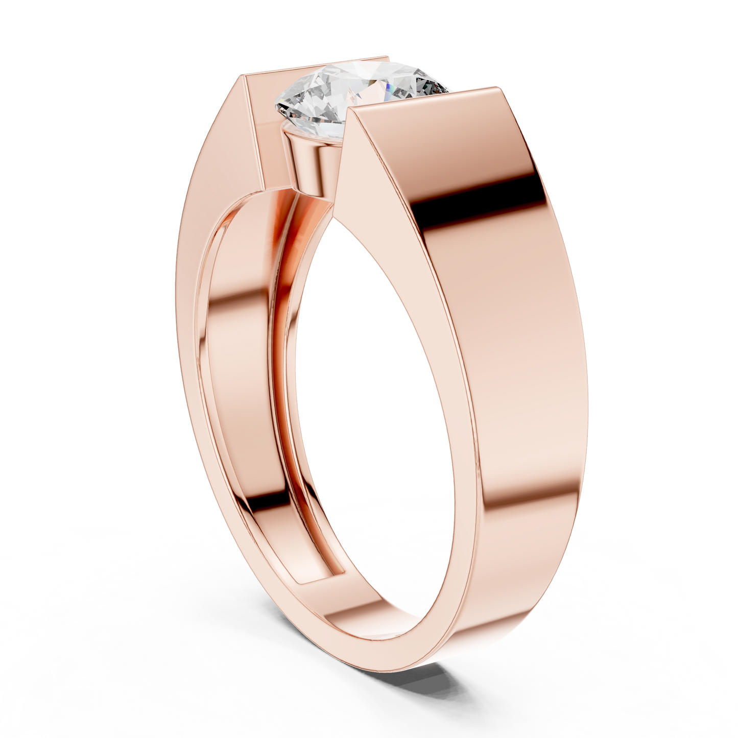 round-14k rose gold|round-18k rose gold
