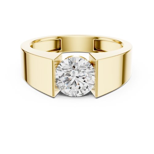 Load image 1 in gallery view. round-14k yellow gold|round-18k yellow gold