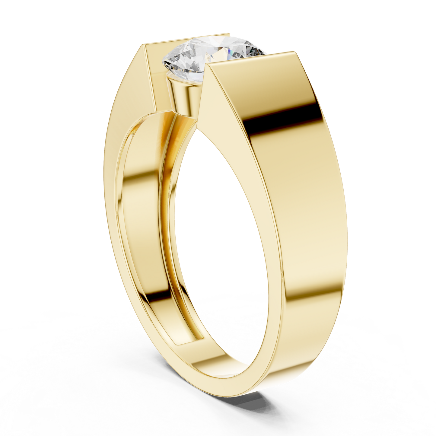 round-14k yellow gold|round-18k yellow gold