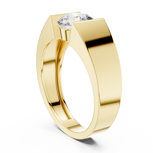 Load image 1 in gallery view. round-14k yellow gold|round-18k yellow gold