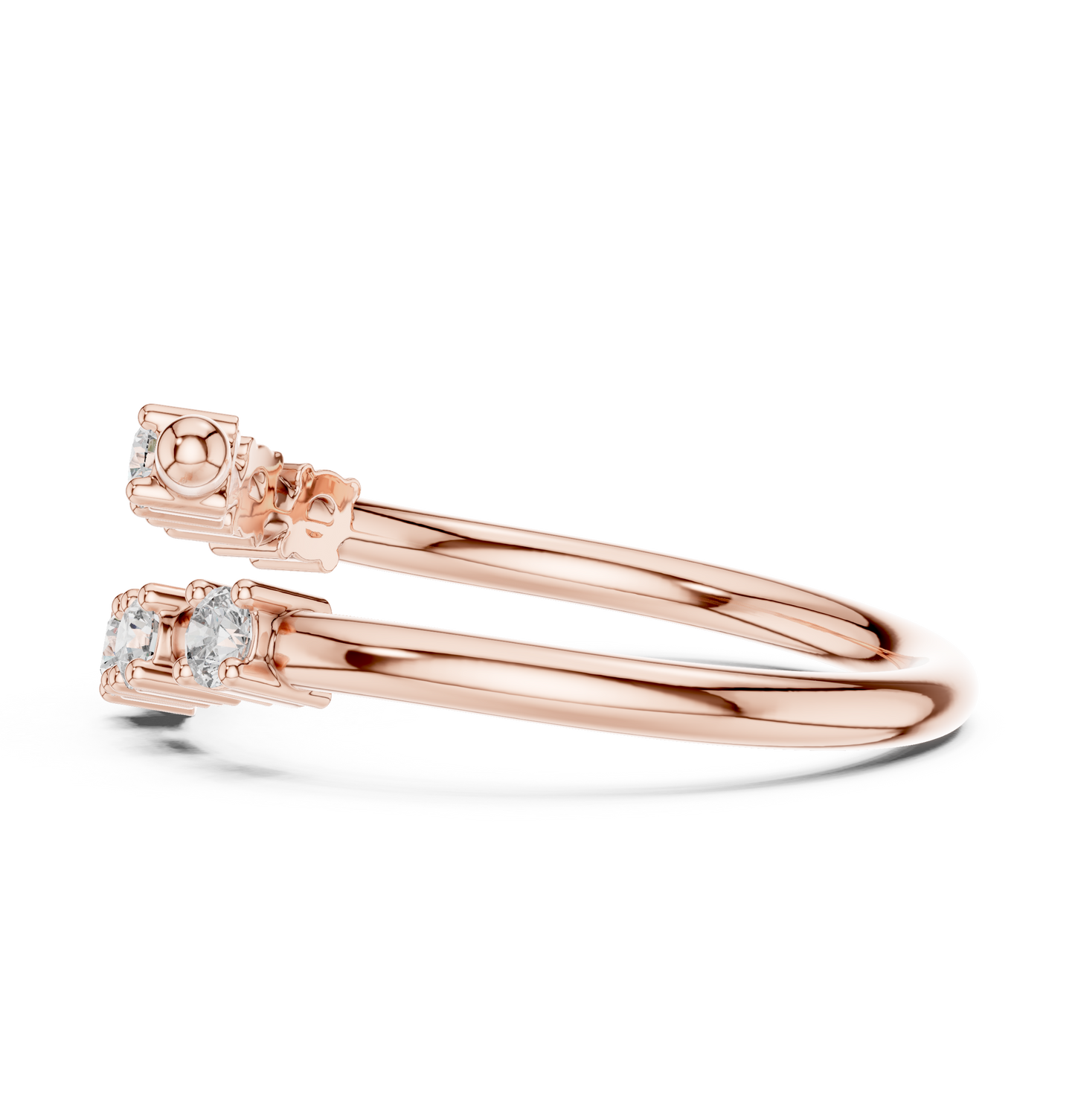 round-14k rose gold|round-18k rose gold