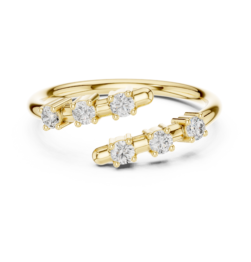 Load image 1 in gallery view. round-14k yellow gold|round-18k yellow gold